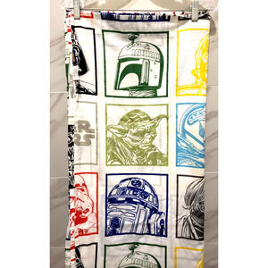 Star Wars Twin Sheets Cotton Blend Flat Fitted Jay Franco & Sons No Pillowcase